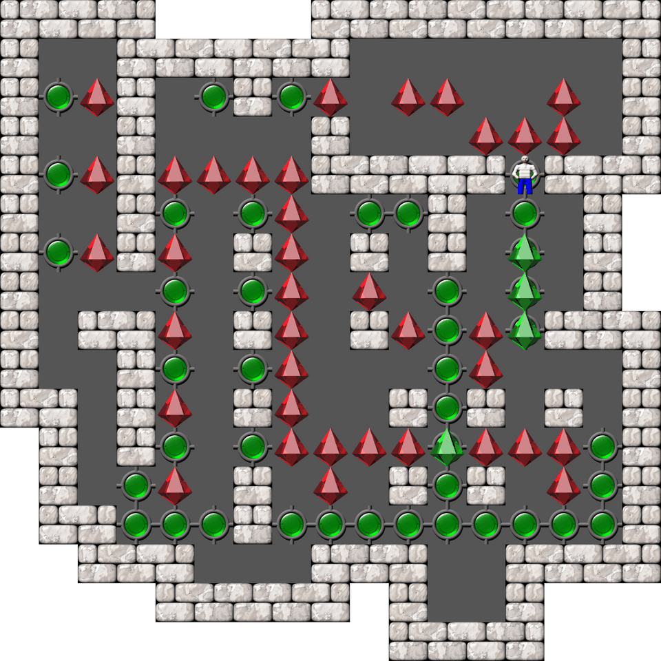 Sokoban Chrysalis Collection 8 level 10